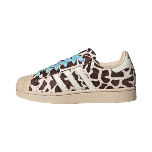 adidas Superstar II Giraffe Crystal Linen Ivory Gold Metallic