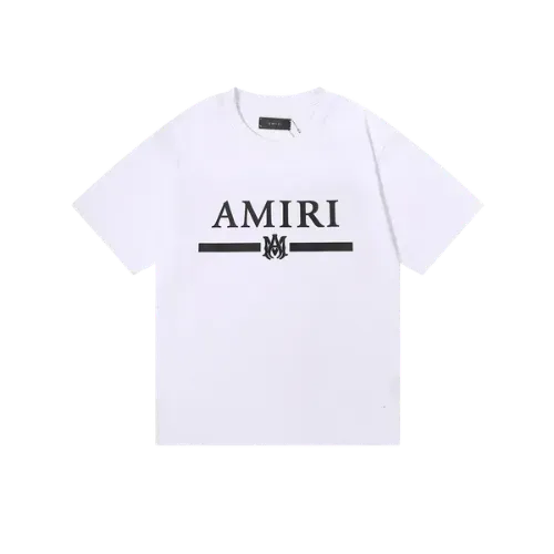 Camiseta Amiri Bar Logo White