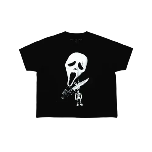 Scream x Cactus Jack x Don Toliver Camiseta Favorite Scary Movie Black