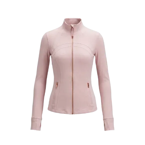Jaqueta Lululemon Define Nulu Pink Haze Rose Gold - Droper