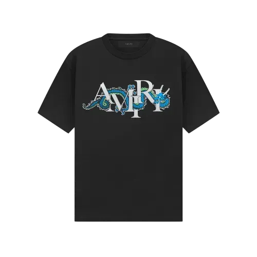 Camiseta Amiri CNY Dragon Black