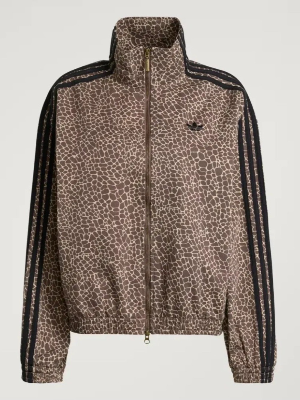 Jaqueta adidas Firebird Oversized Jeans Earth Strata Stone Khaki — PP / P / M / G, Novo