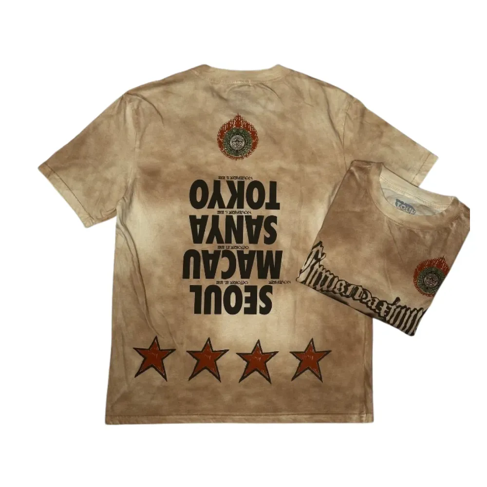 Camiseta Travis Scott Circus Maximus Tour 2025 Live From Asia