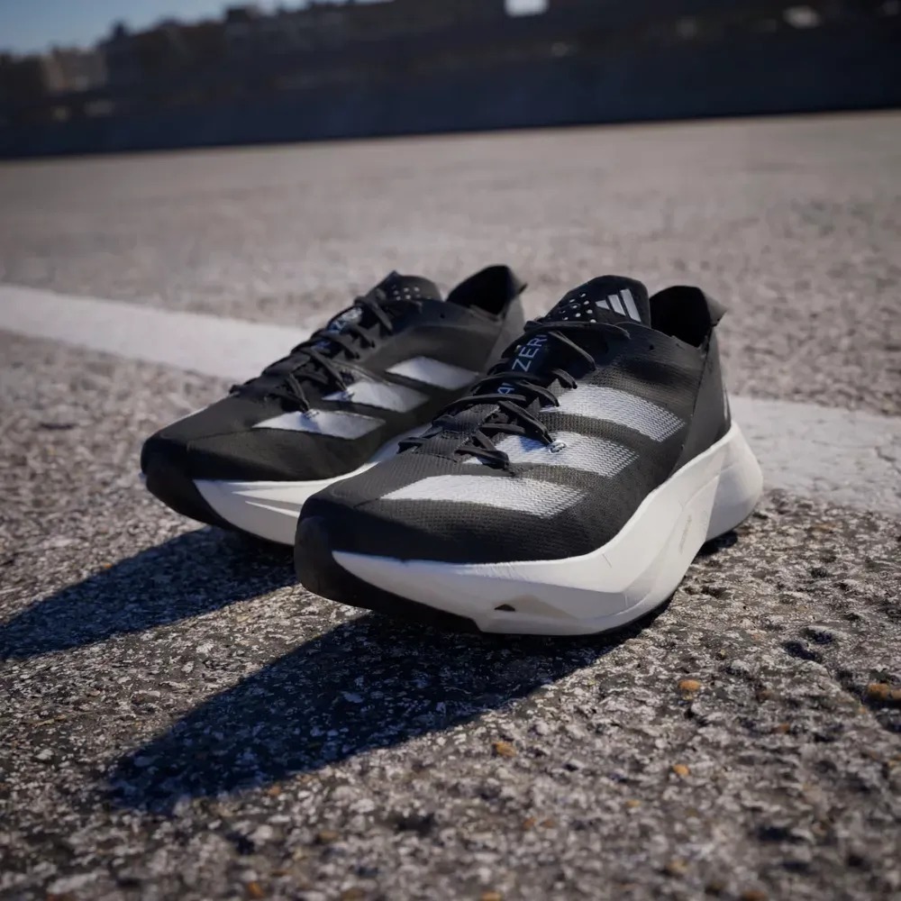 adidas Adizero Adios Pro 3 Core Black Zero Metalic Carbon — 38, Novo
