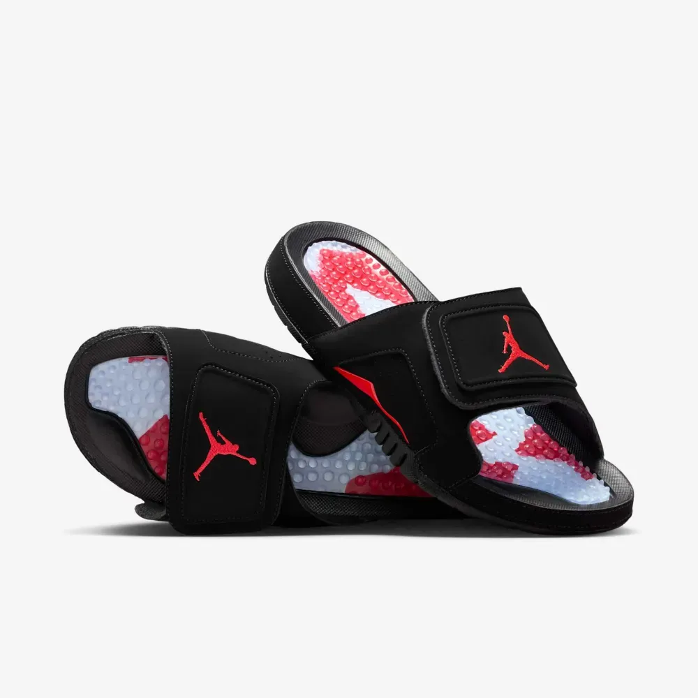 Chinelo Jordan Hydro VI Retro Black Infrared - Droper