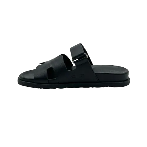 Chinelo Hermès Chypre Black