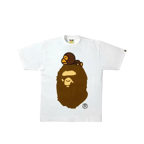 Camiseta BAPE Milo On Big Ape White
