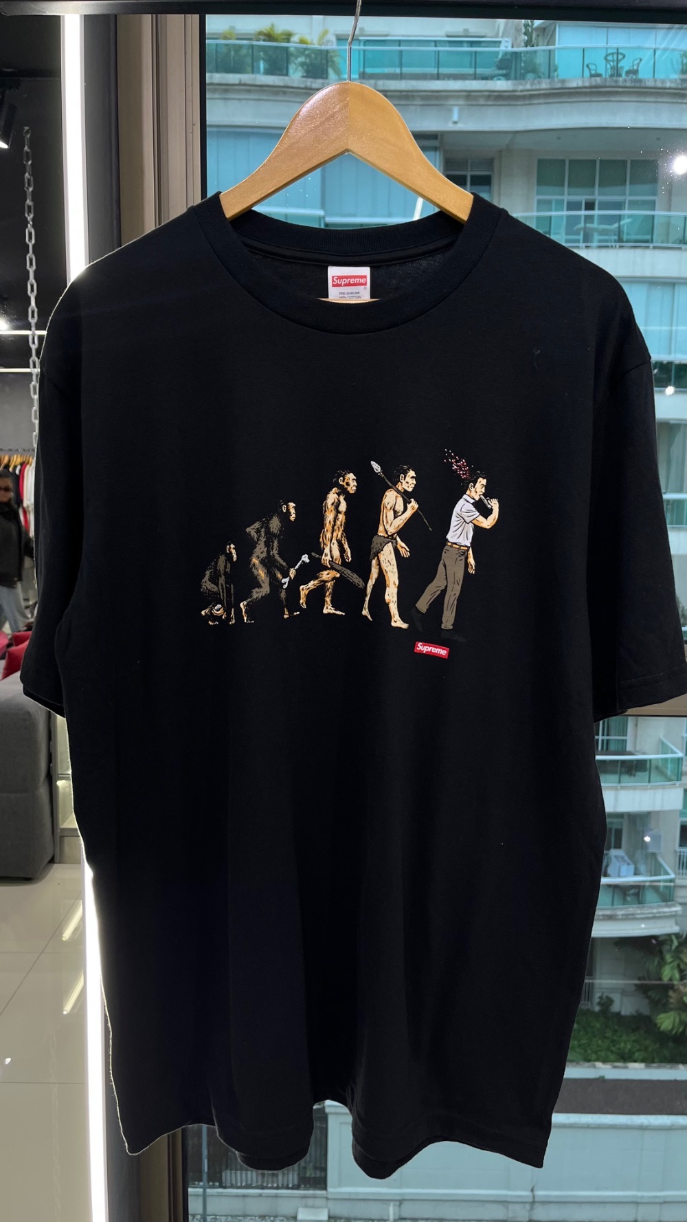 Camiseta Supreme Evolution Black SS26-W1 — XG, Novo
