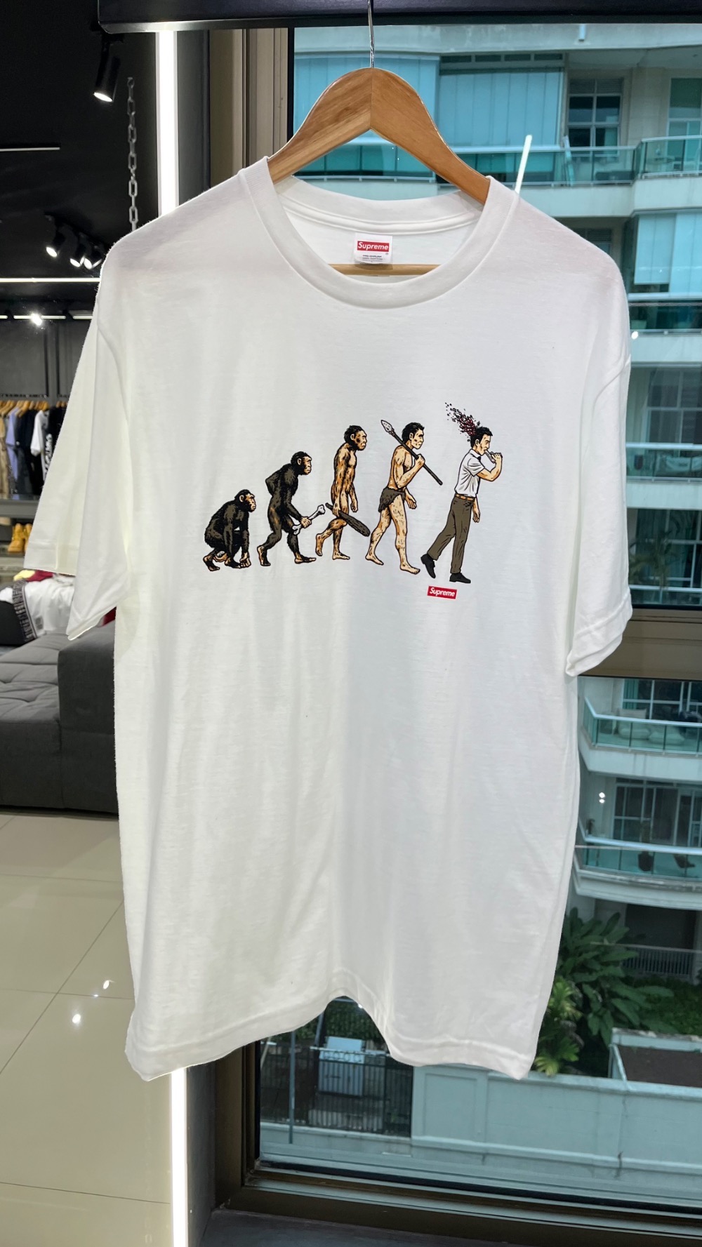 Camiseta Supreme Evolution White SS26-W1 — XG, Novo