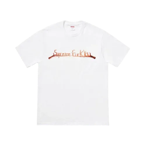 Camiseta Supreme Fuck You White
