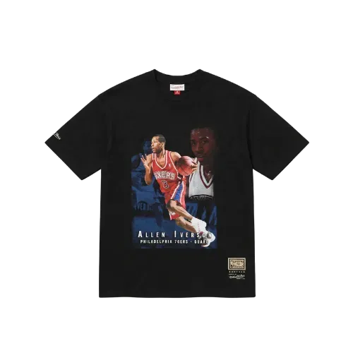 Mitchell & Ness x NBA Camiseta Trad Cards Black - Droper