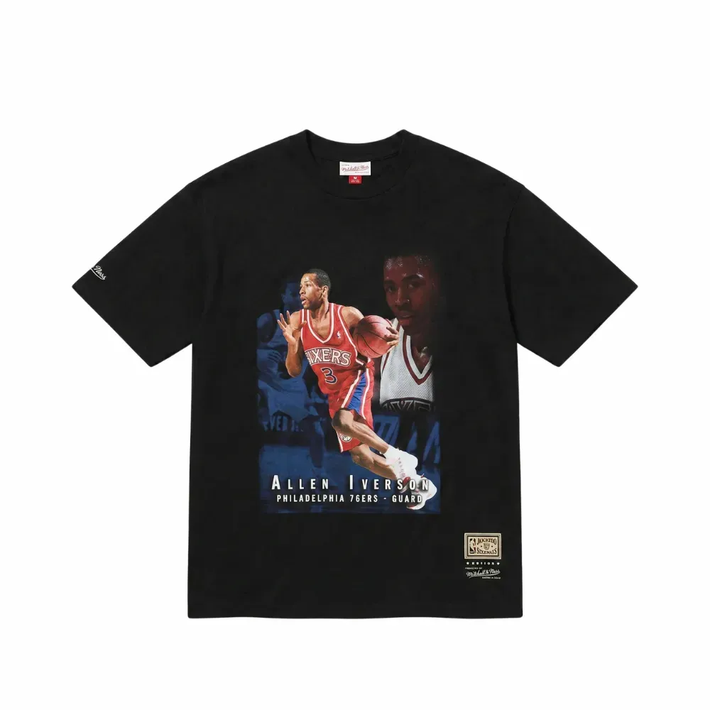 Mitchell & Ness x NBA Camiseta Trad Cards Black - Droper