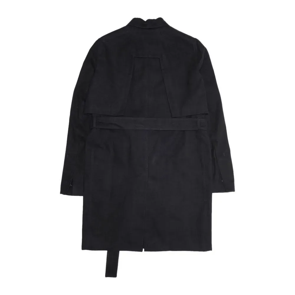 Jaqueta Rick Owens Drella Trench Black - Droper