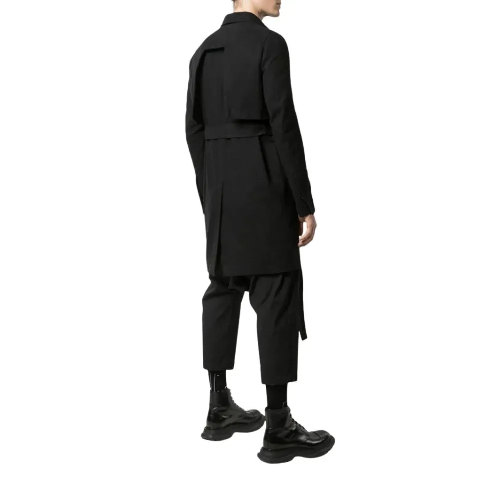 Jaqueta Rick Owens Drella Trench Black - Droper