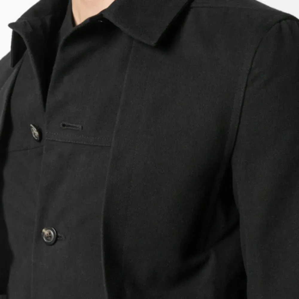 Jaqueta Rick Owens Drella Trench Black - Droper