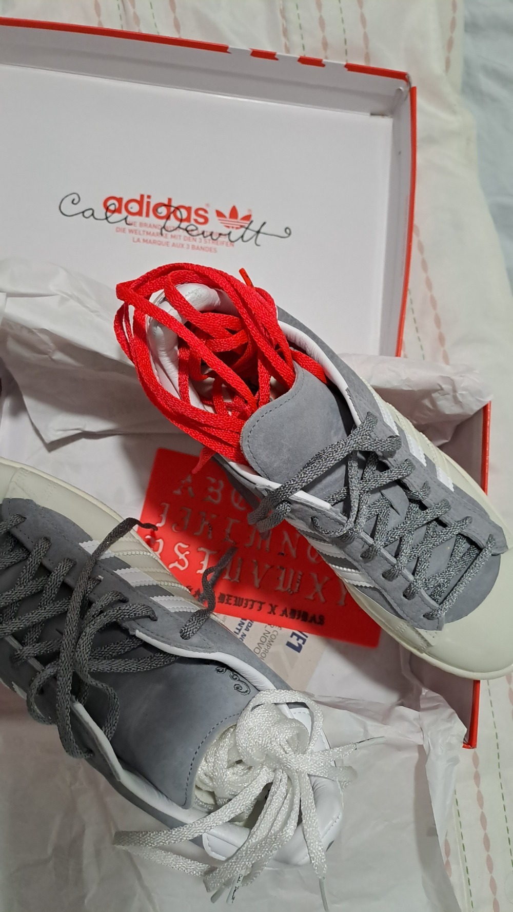 Cali DeWitt x adidas Campus 80s Grey