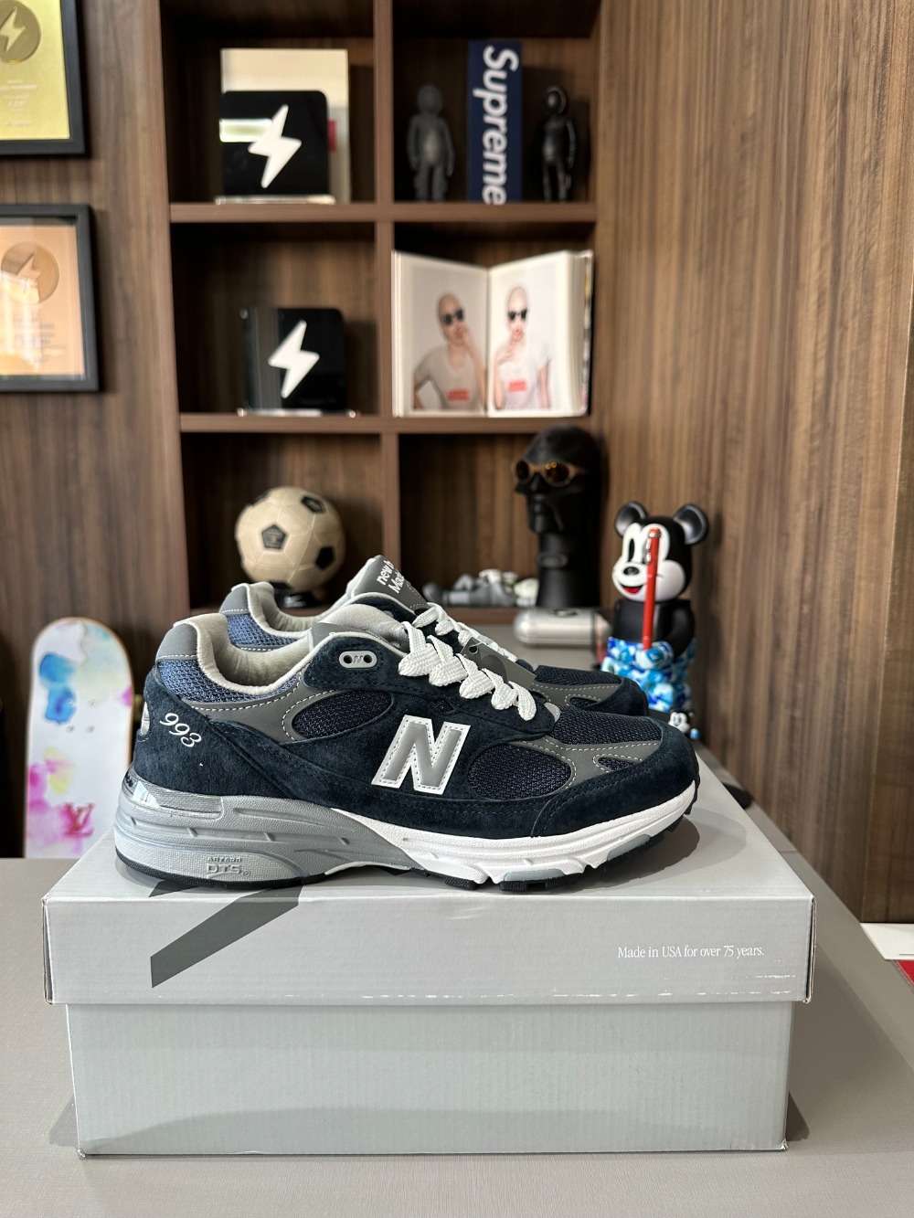Kith x New Balance 993 Navy