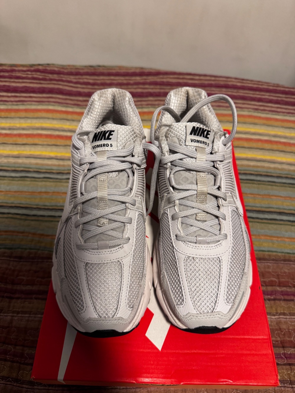 Nike Zoom Vomero 5 Sail Vast Grey College Grey Metallic Silver