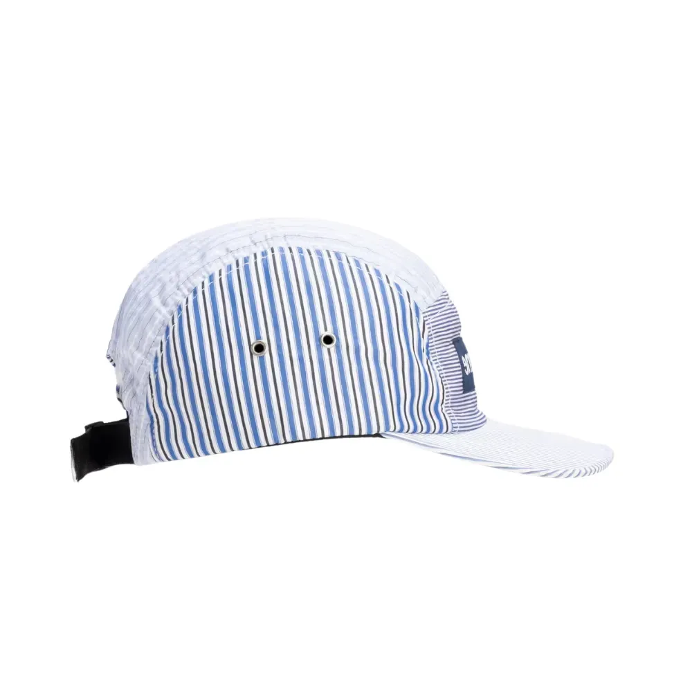 Comme des Garçons x Supreme Boné Shirt Camp Cap Blue - Droper