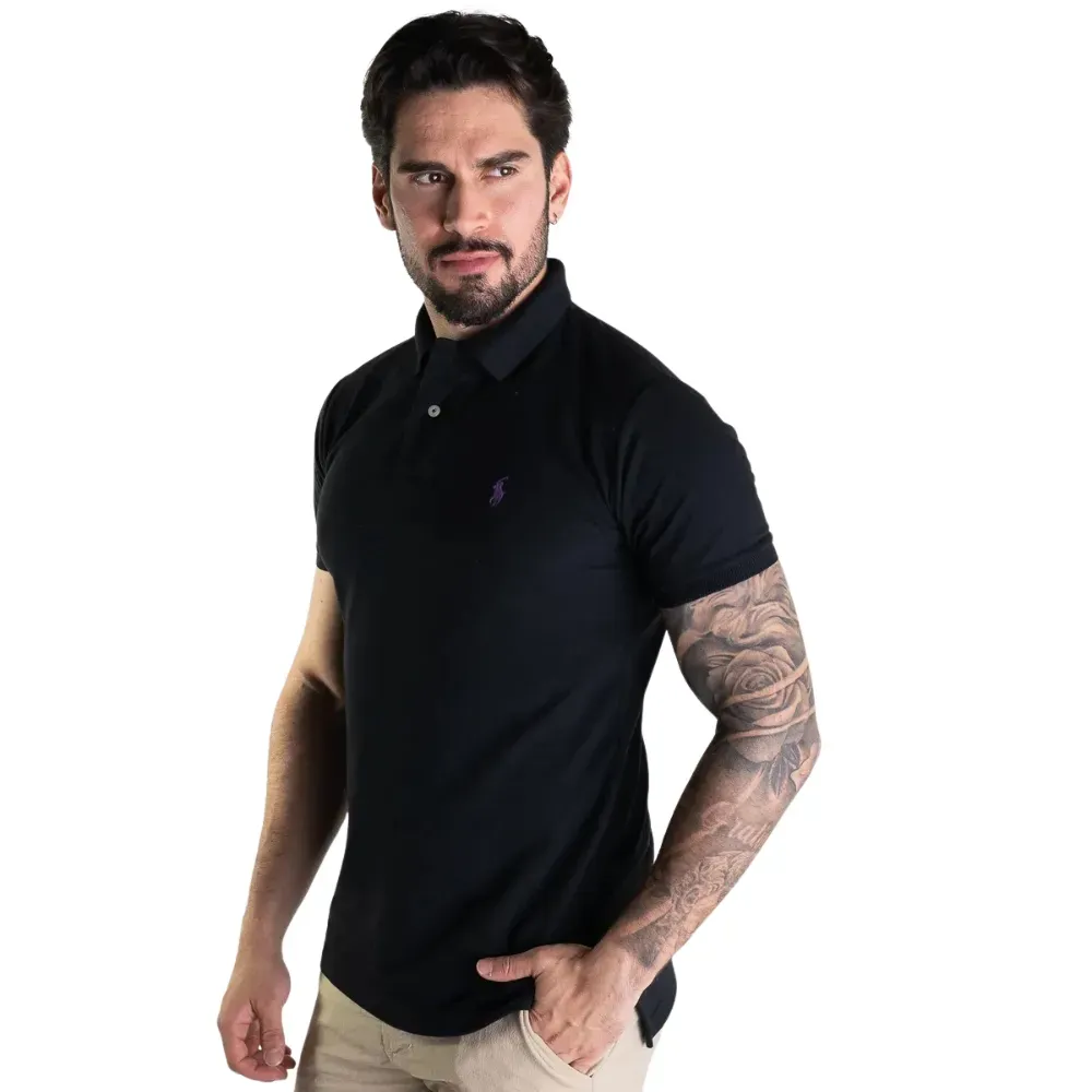 Camiseta Polo Ralph Lauren Black - Droper