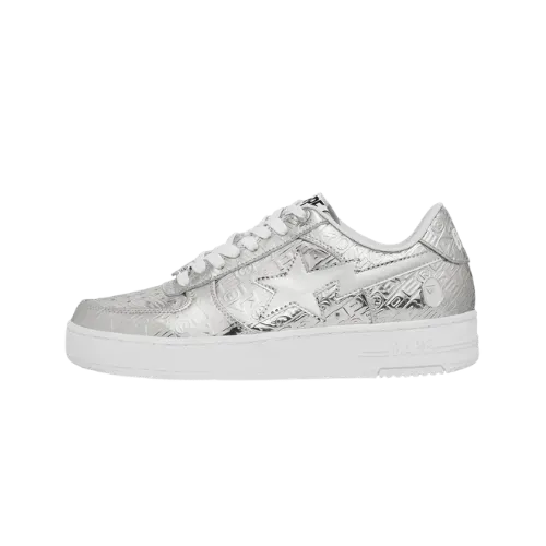 A Bathing Ape Bape Sta #5 Silver
