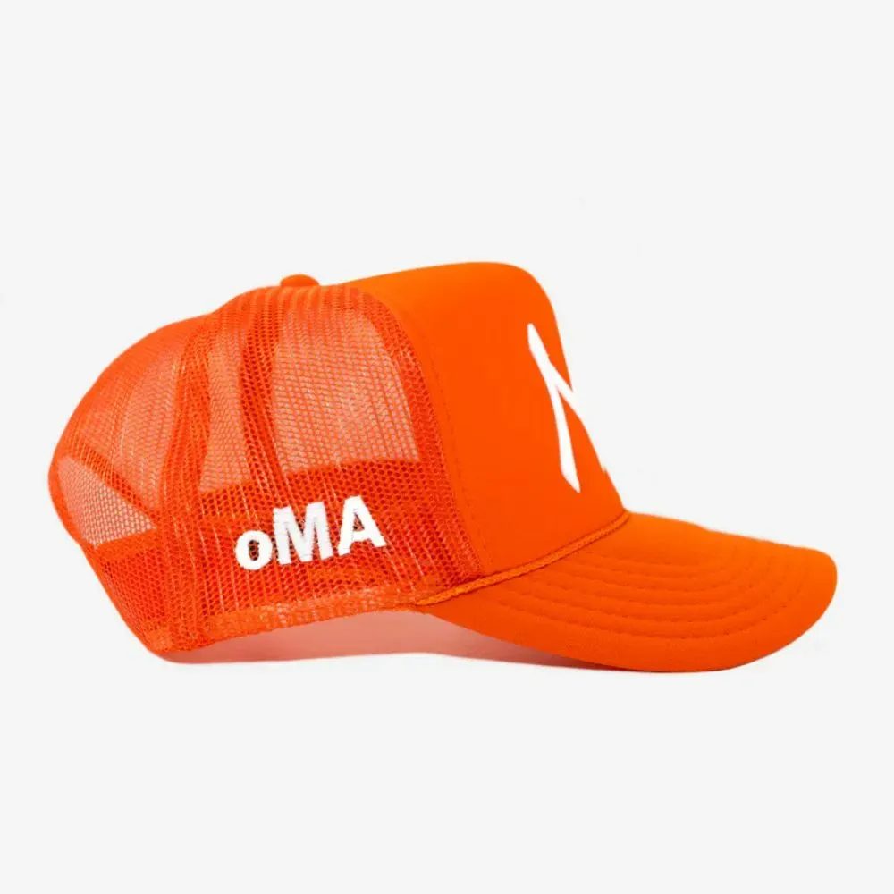 Boné oMA Studios NY Trucker Orange - Droper