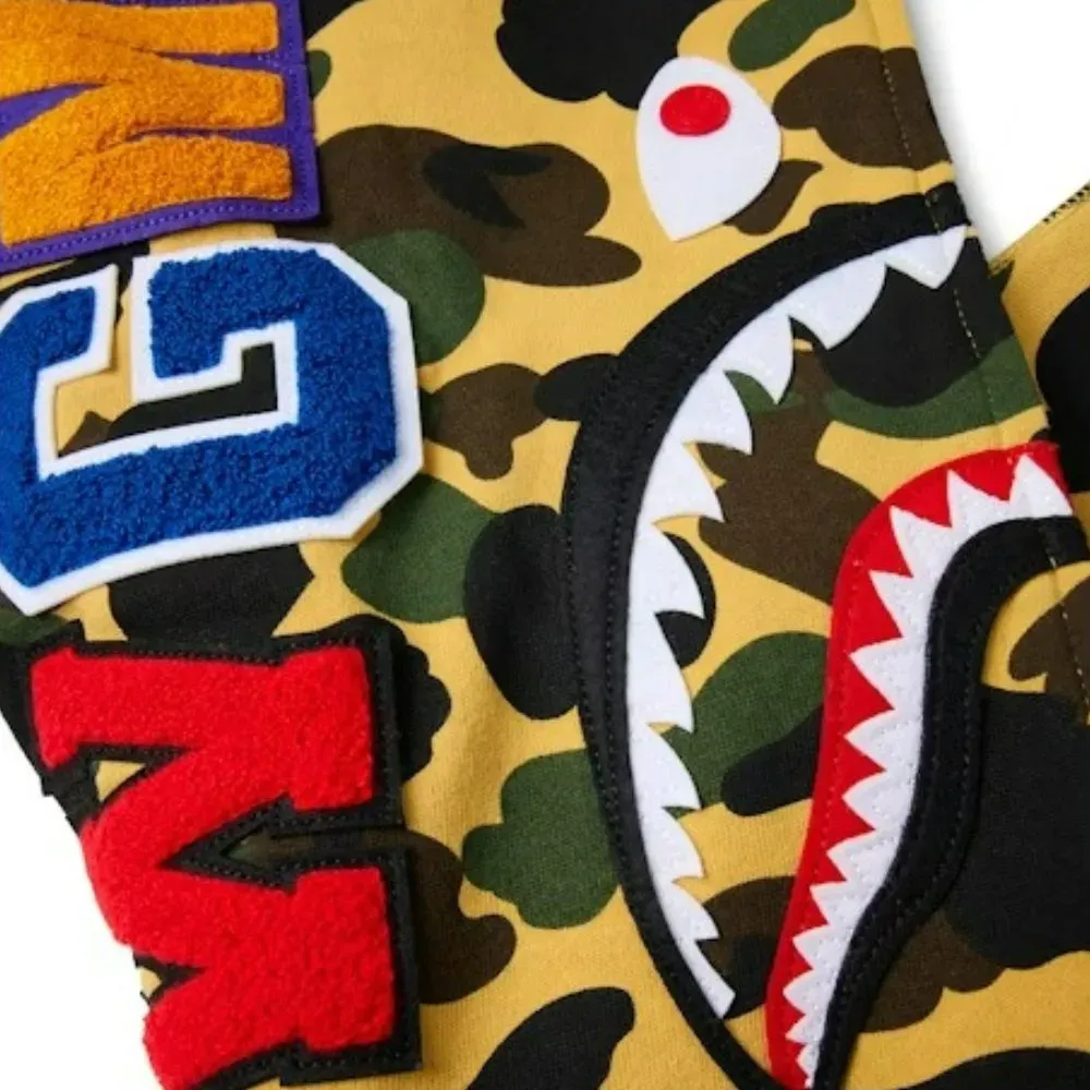 BAPE KIDS ロンパース イエロー カモフラ 80 BAPE KIDS ロンパース