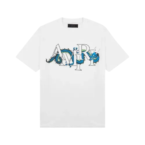 Camiseta Amiri CNY Dragon White - Droper