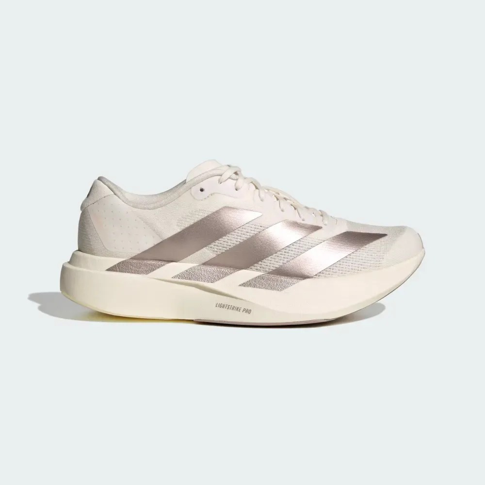 adidas Adizero Evo SL Cloud White Grey Blush Pink Feminino — 39, Novo