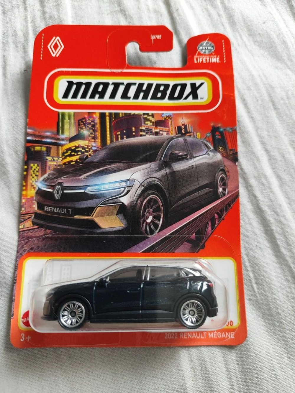 miniatura matchbox Mattel 2022 renault mégane