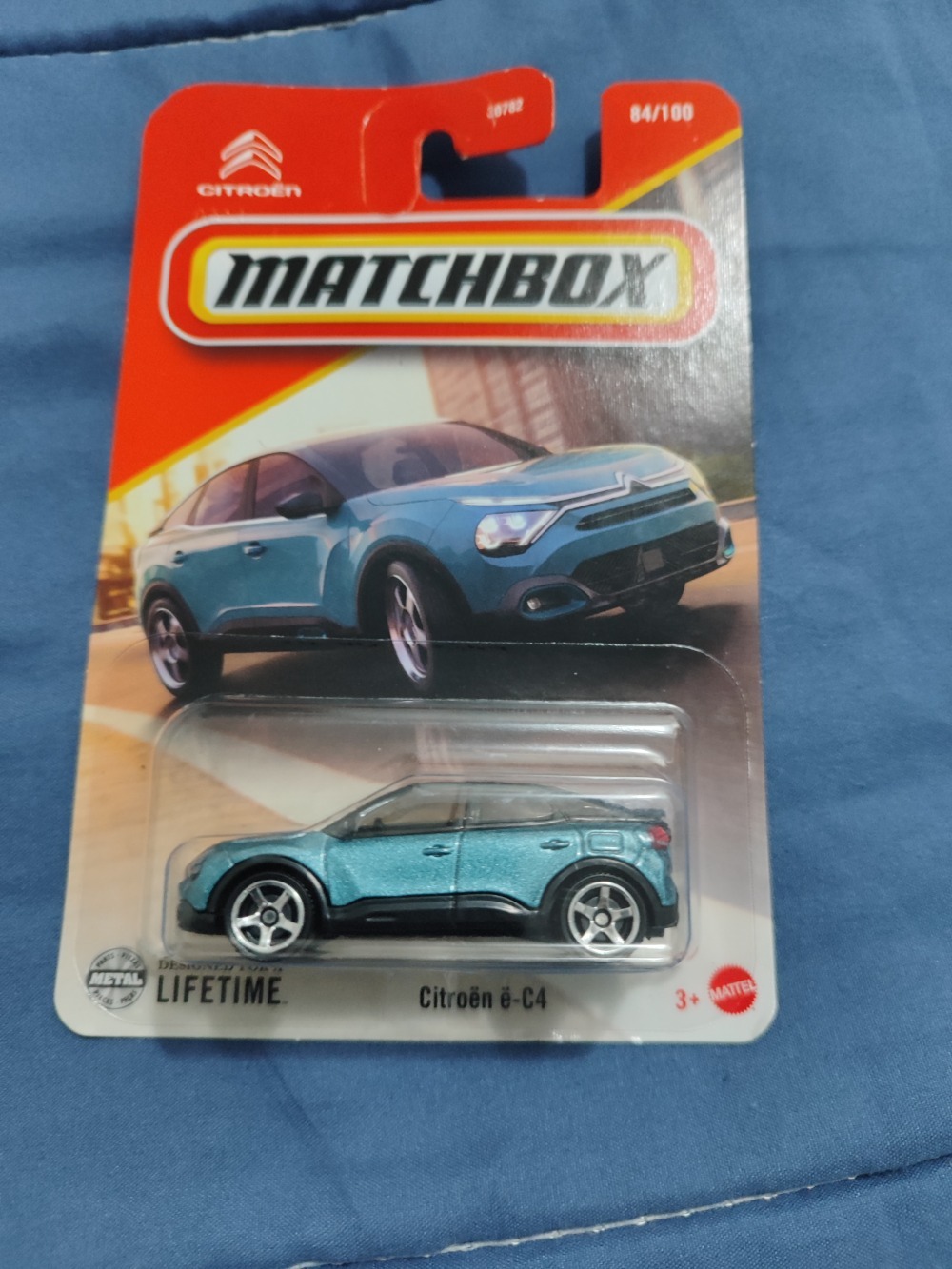 carrinho Mattel matchbox citroen e-c4