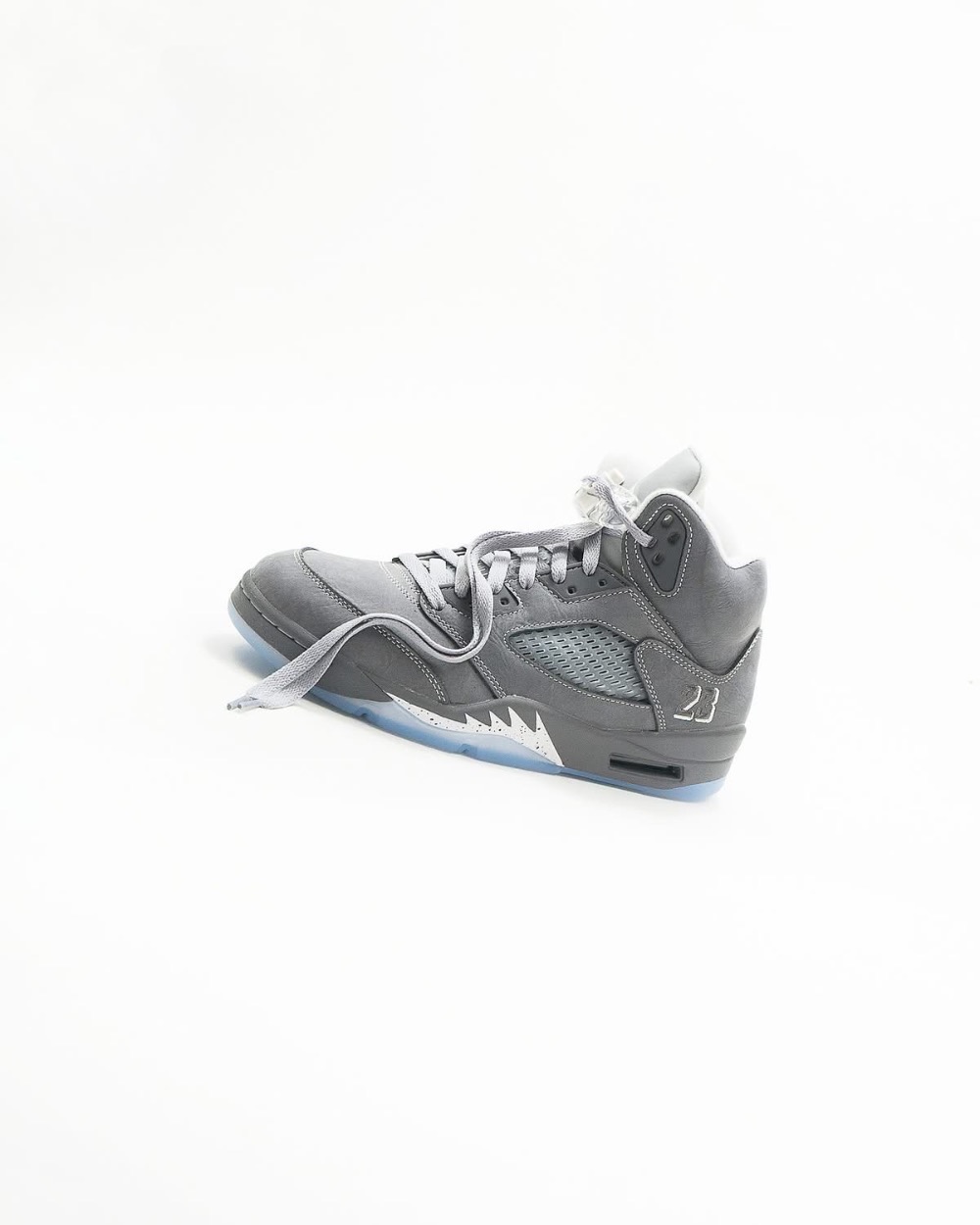Air Jordan 5 Retro Wolf Grey — 42, Novo
