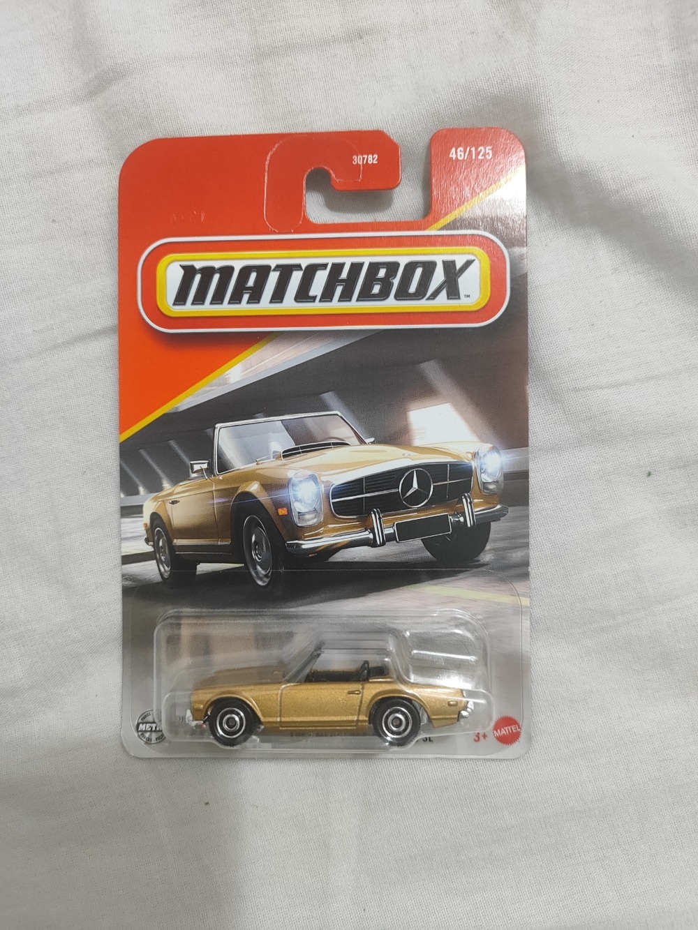 Mattel carrinho matchbox 1963 mercedes-benz 230 sl