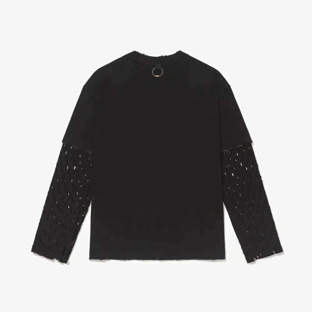 Asics x Pace Camiseta Long Sleeve Brismo Vintage Black - Droper
