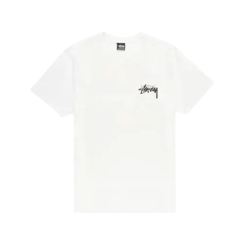 Camiseta Stussy Classic Dot White