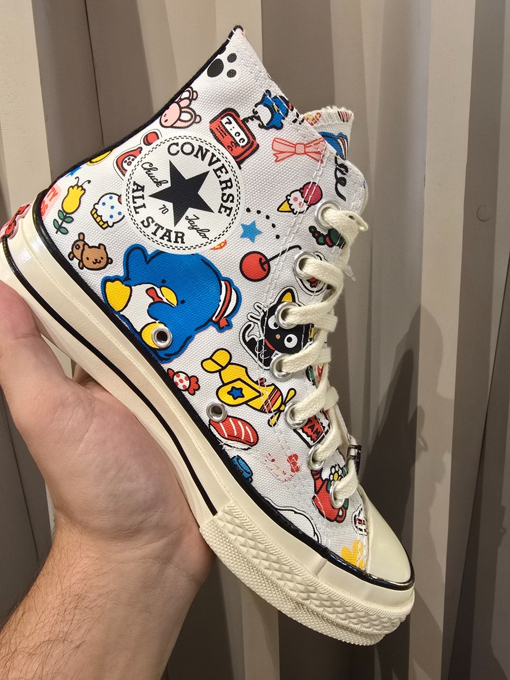 Hello Kitty  x Converse Chuck 70 Stickers White