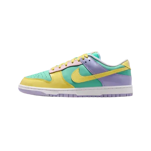 Nike Dunk Low Easter Yellow Bright Turquoise Light Lavender
