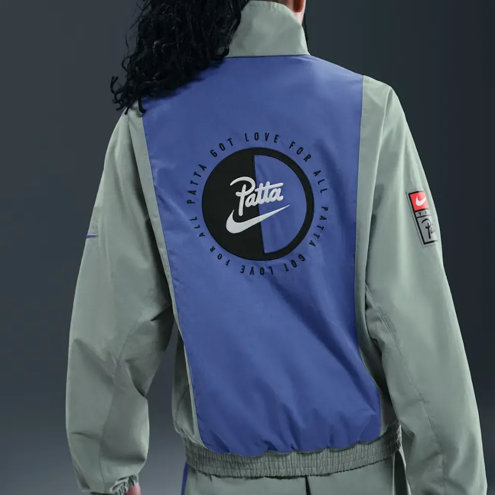 けーご pattaジャケット Patta x Nike Jaqueta Apparel Collection Tracksuit Grey - Droper