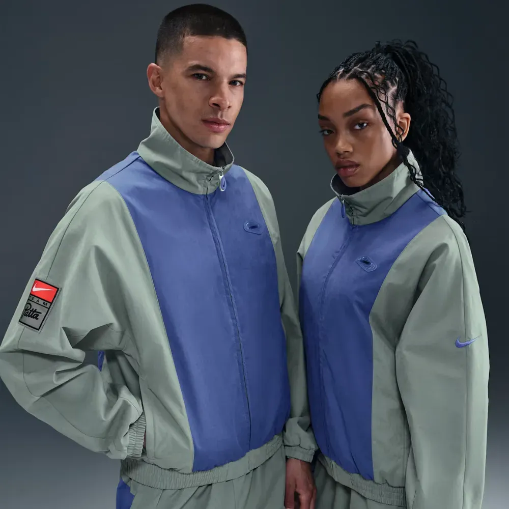 けーご pattaジャケット Patta x Nike Jaqueta Apparel Collection Tracksuit Grey - Droper