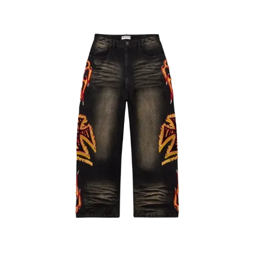 Calça Vale Lives Forever Inferno Denim Black