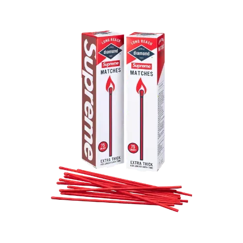 Diamond x Supreme Fósforos Red (Pack of 75) SS24
