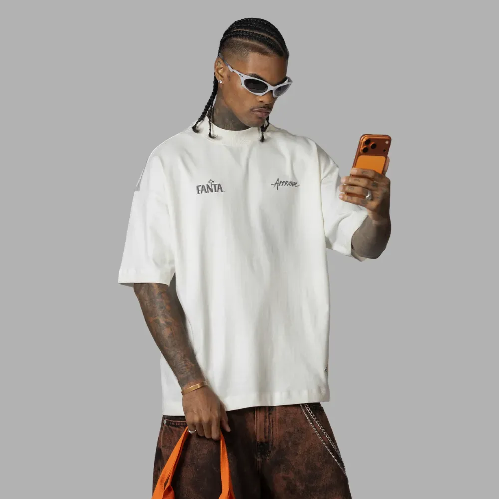 Fanta x Approve Camiseta Huge Delicious Off White - Droper