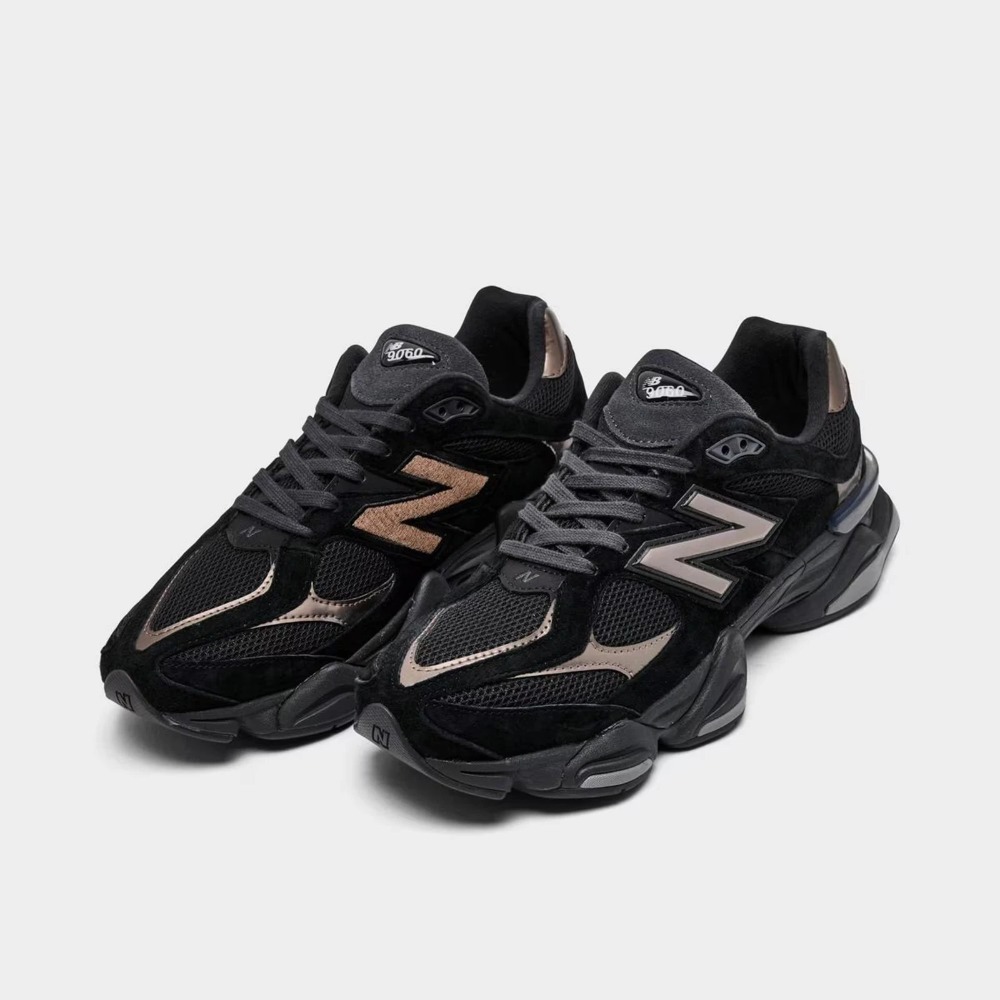 New Balance 9060 Black Copper — 43, Novo