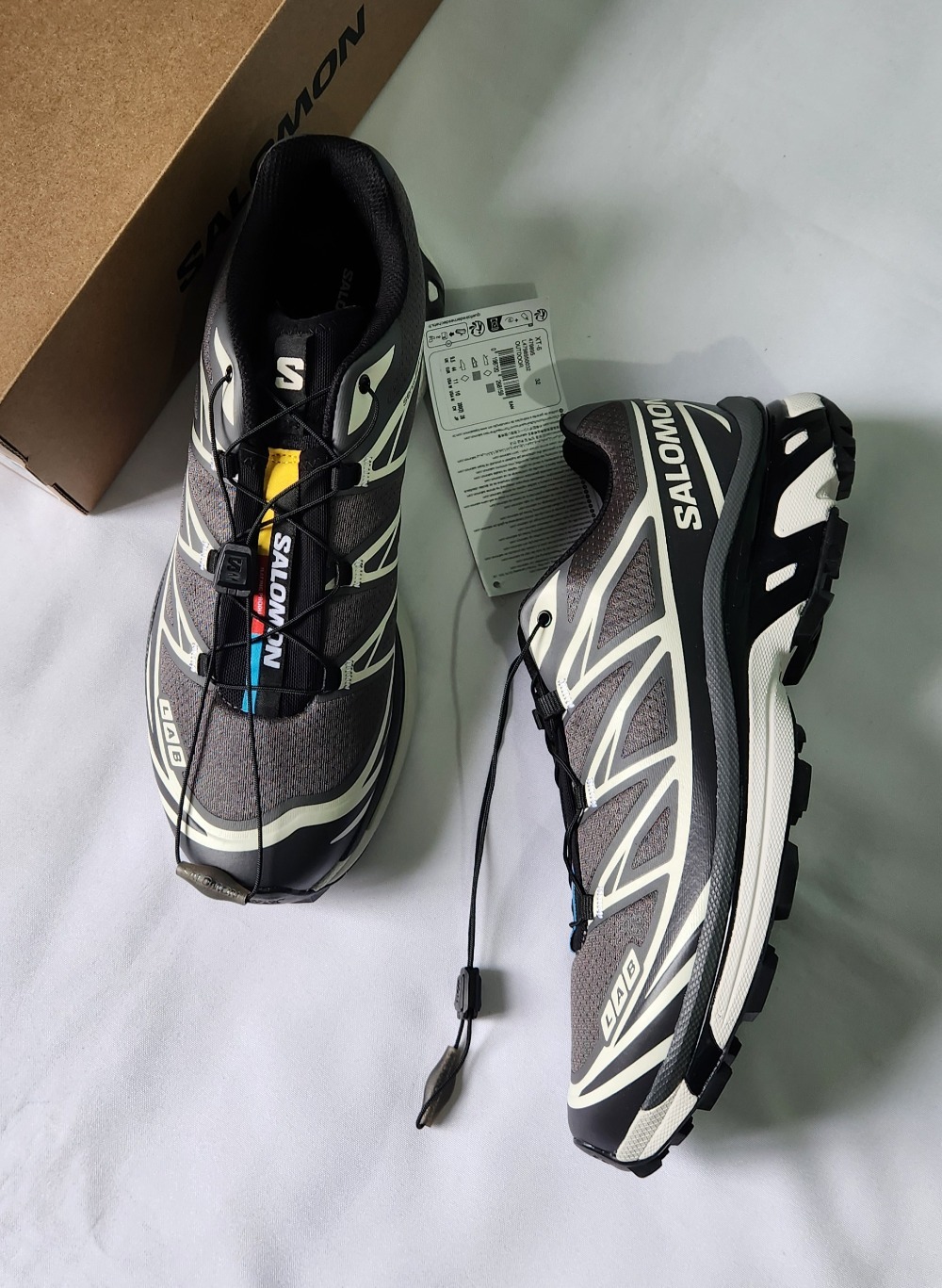 Salomon XT-6 Black Asphalt Castlerock