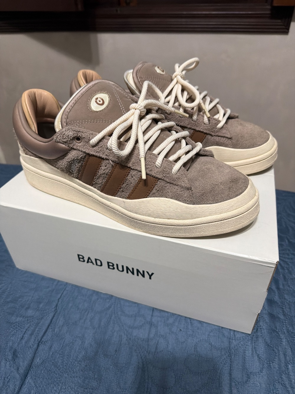 Bad Bunny x adidas Campus Brown