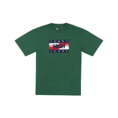 High Company x Tommy Jeans Camiseta Logo Green
