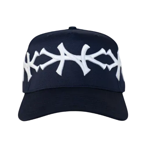 Boné oMA Studios NY Crown Curved Brim Navy - Droper