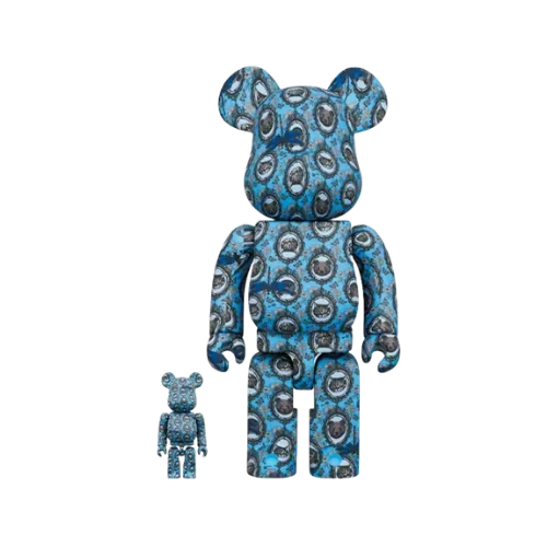 Robe Japonica x Bearbrick Medicom Toy (Mirror) 100% & 400% Set