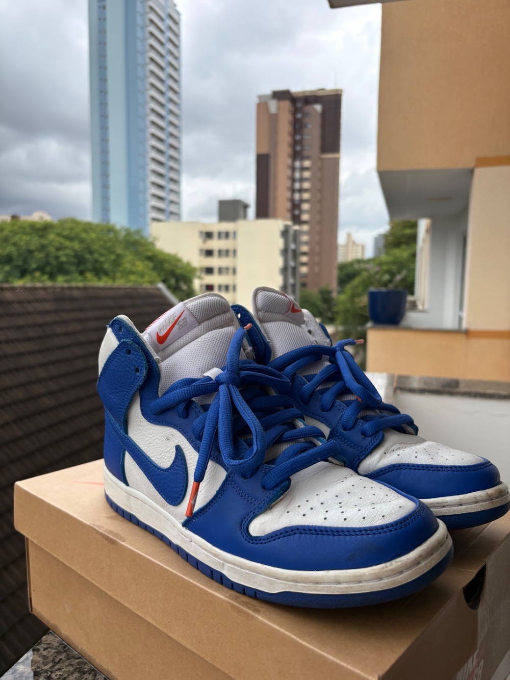 Nike SB Dunk High Pro ISO Kentucky — 42, Usado