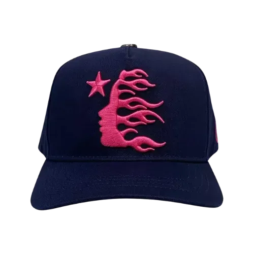 Boné Hellstar Snapback Navy Pink
